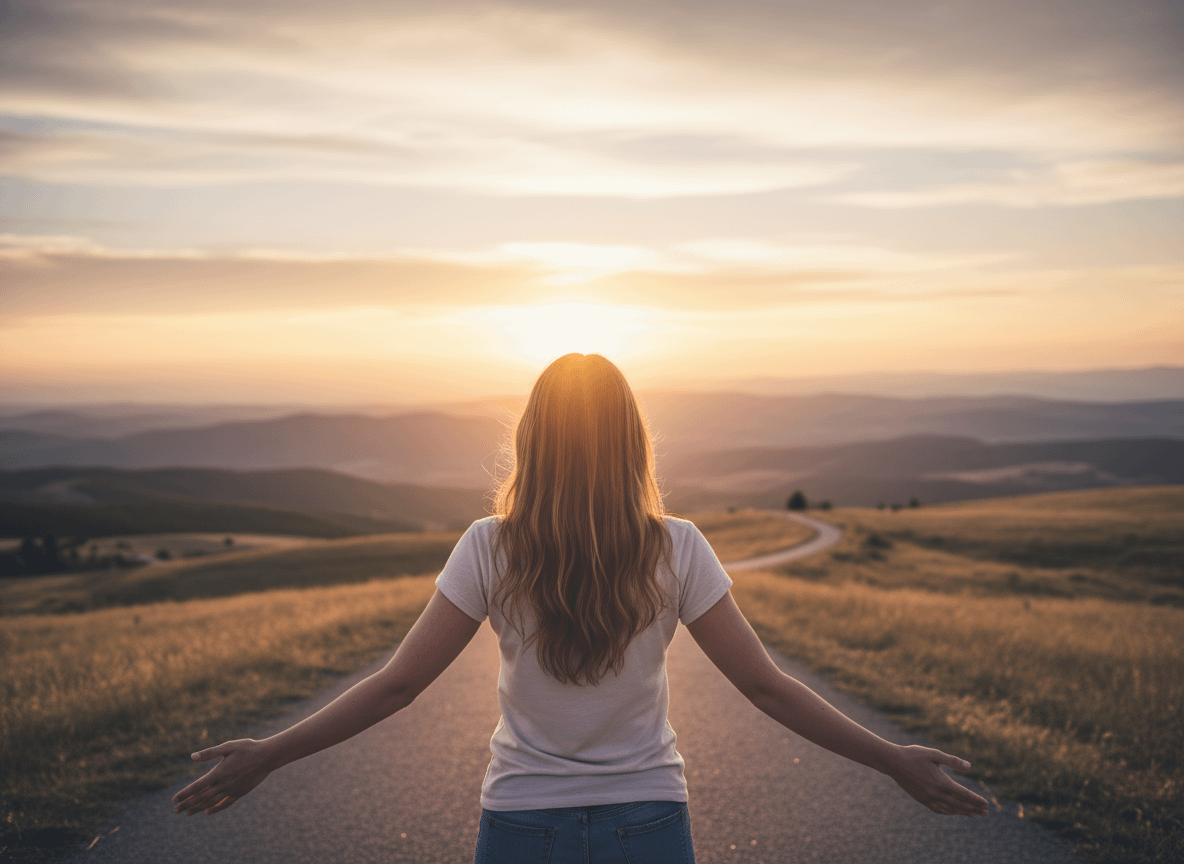 荷物を下ろした、夜明け